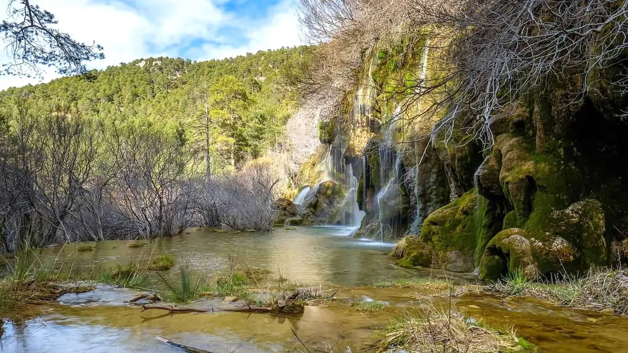 En la imagen de archivo el nacimiento del río Cuervo en la provincia de Cuenca