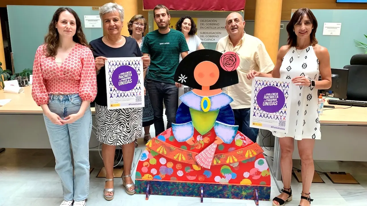 La Subdelegación del Gobierno en Cuenca incorpora un Punto Violeta