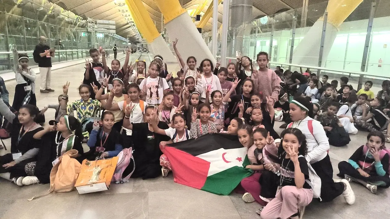 Más de 170 niños saharauis llegan a Castilla-La Mancha para pasar sus 'Vacaciones en Paz'