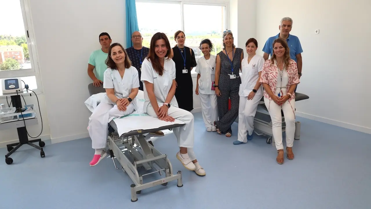 El área de rehabilitación del Hospital Provincial, al Centro de Especialidades de Toledo