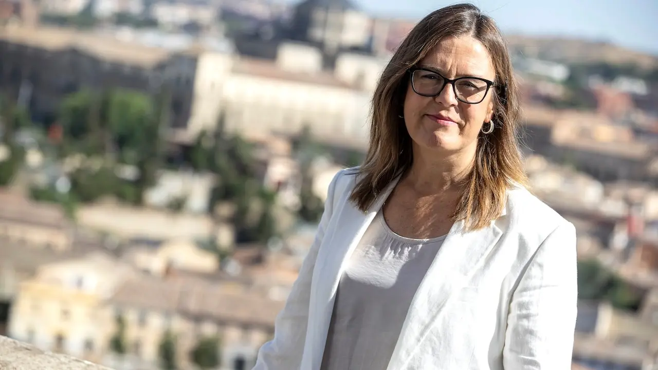 La consejera Portavoz de la Junta de Comunidades de Castilla-La Mancha, Esther Padilla, analiza en una entrevista con el primer año de gobierno del Ejecutivo regional - EFE/Ismael Herrero