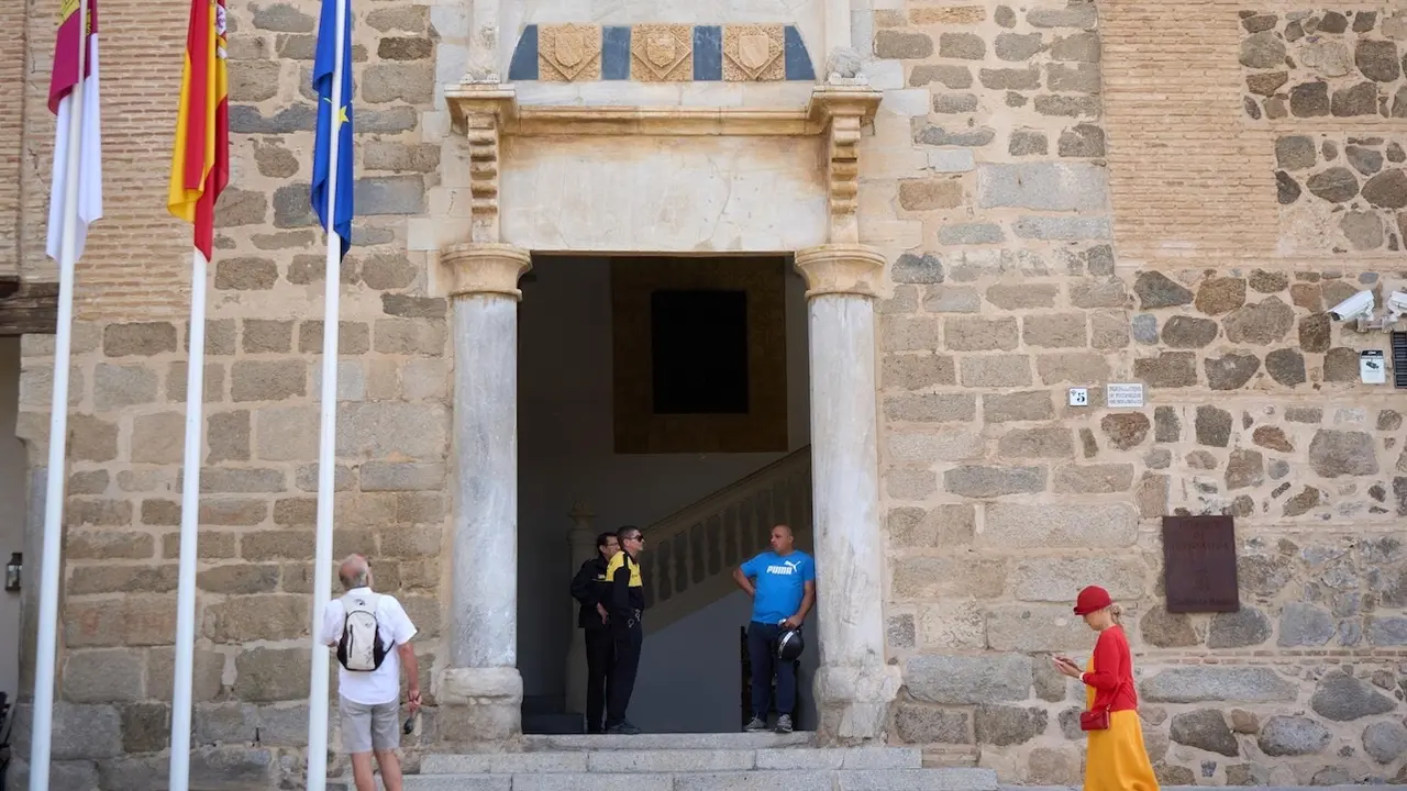 En la imagen de archivo el Palacio de Fuensalida de Toledo, sede de la Presidencia del Gobierno de Castilla-La Mancha