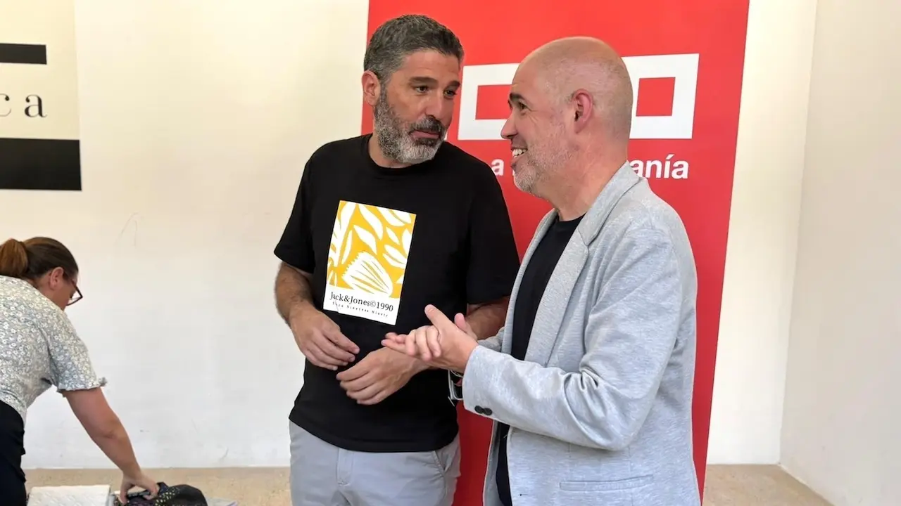 El secretario general de CCOO, Unai Sordo, este miércoles en Cuenca donde ha asistido a la clausura del Congreso de la Federación de Servicios del sindicato - EP