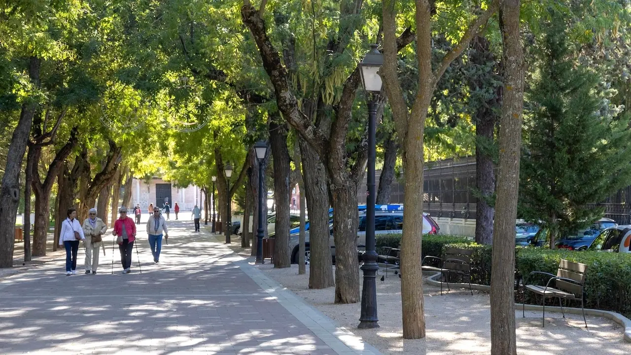 En la imagen de archivo el Parque de San Roque de la ciudad de Guadalajara
