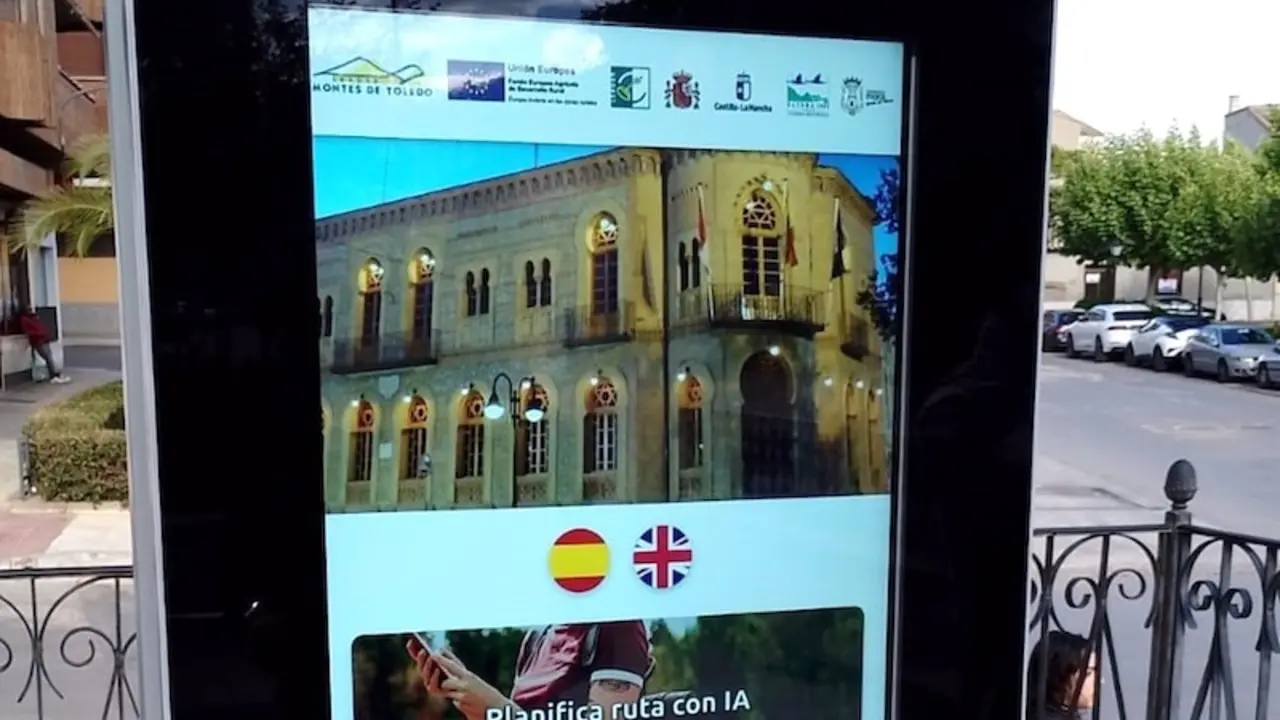 24 municipios de los Montes de Toledo estrenan pantallas de información turística
