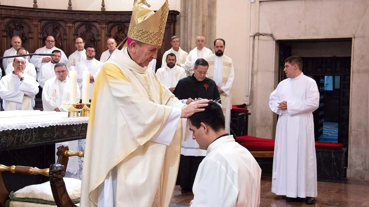 El obispo de Ciudad Real preside en la catedral la ordenación de dos diáconos