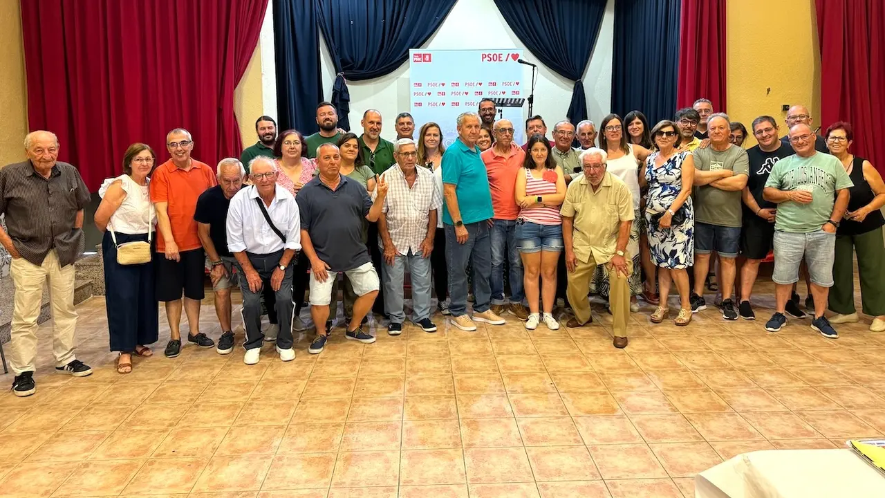 El secretario de Organización del PSOE de Castilla-La Mancha y diputado nacional, Sergio Gutiérrez, ha participado este domingo en la presentación de la agrupación socialista de Domingo Pérez (Toledo)