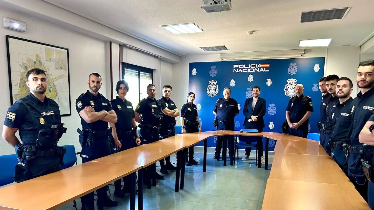 Diez nuevos agentes en prácticas se incorporan a la Policía Nacional en Ciudad Real