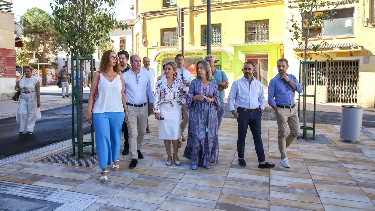 Inauguradas dos plazas de Guadalajara remodeladas con una inversión de un millón