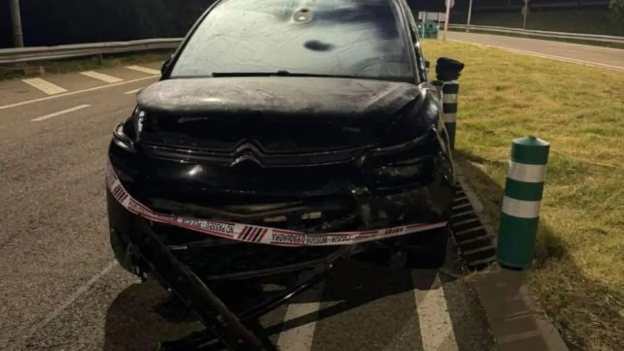 Tres hermanos menores se salvan de milagro tras estrellar el coche su padre ebrio