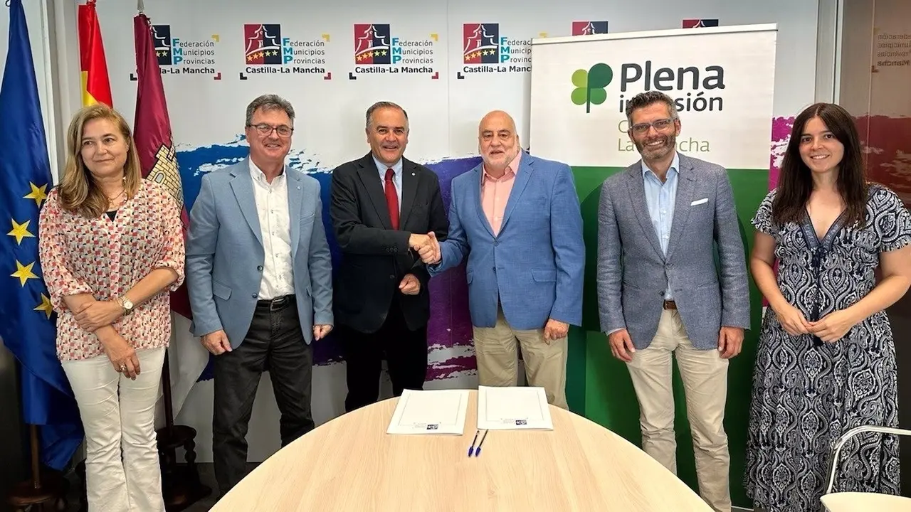 FEMP Castilla-La Mancha y Plena Inclusión fomentarán la accesibilidad de personas con discapacidad en entidades locales de la región