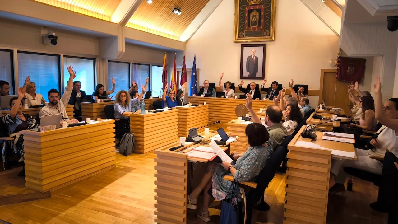 En la imagen un instante del Pleno del Ayuntamiento de Ciudad Real celebrado este viernes en el Consistorio
