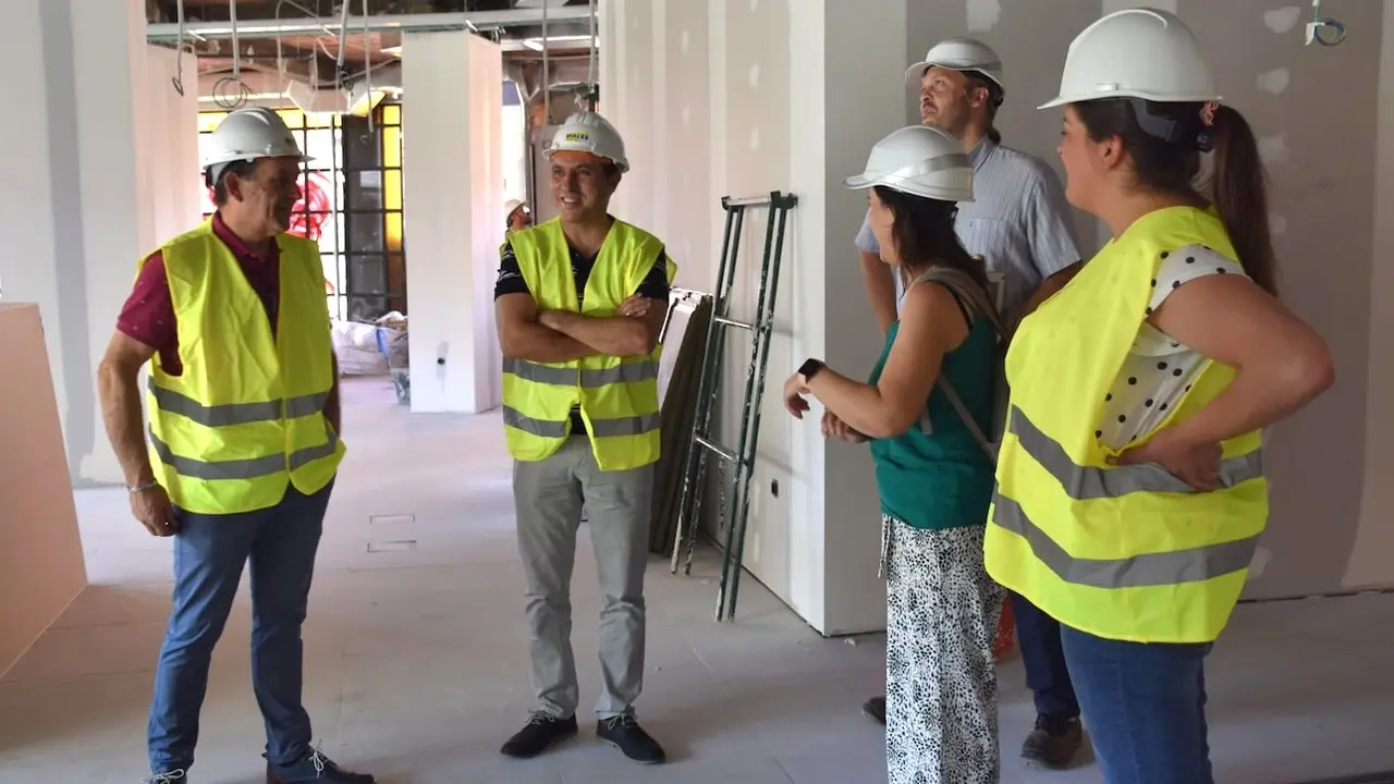 La obra del nuevo edificio del OAGTR de Cuenca supera el 50% de la ejecución