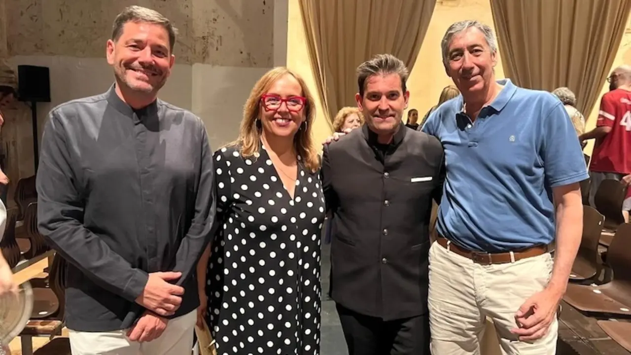 La viceconsejera de Cultura y Deportes, Carmen Teresa Olmedo, durante su asistencia al concierto de la Orquesta Sinfónica de Castilla-La Mancha que se celebró este domingo dentro de la programación del Festival Internacional de Teatro Clásico de Almagro
