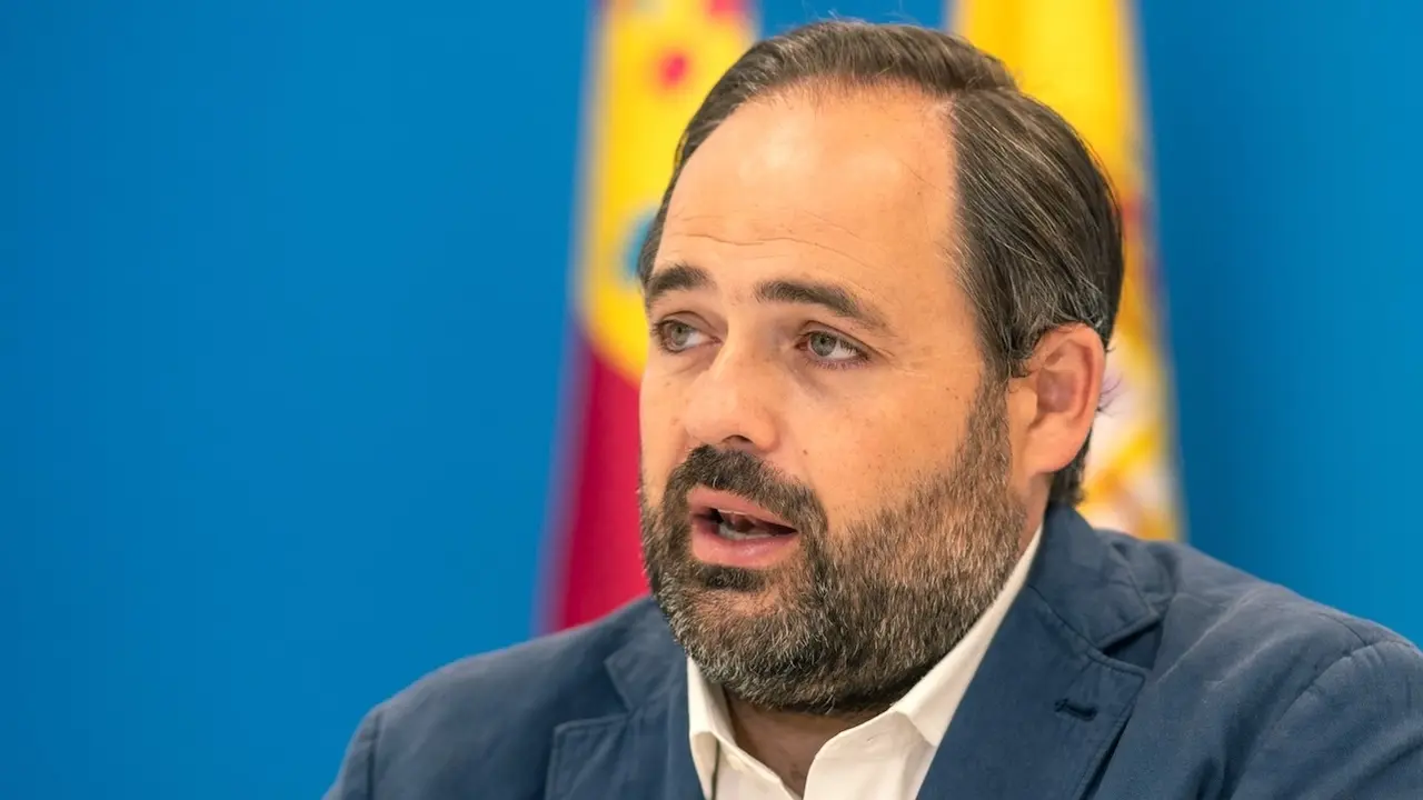 El presidente del PP de Castilla-La Mancha, Paco Núñez, en un momento de la entrevista - EP/Juan Moreno