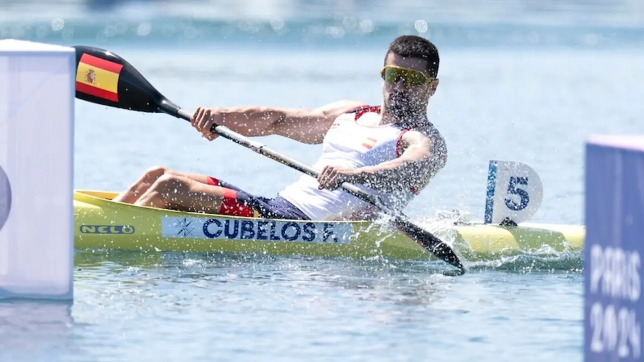 Paco Cubelos no entra en la final de K1 1000 al acabar quinto en su semifinal
