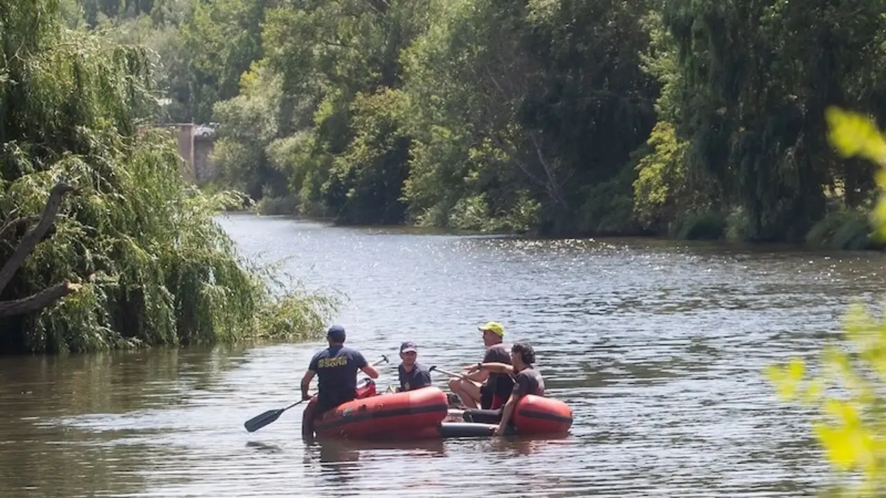 GEAS, río, rescate, bomberos, zona de baño, cadáver, búsqueda, GEO