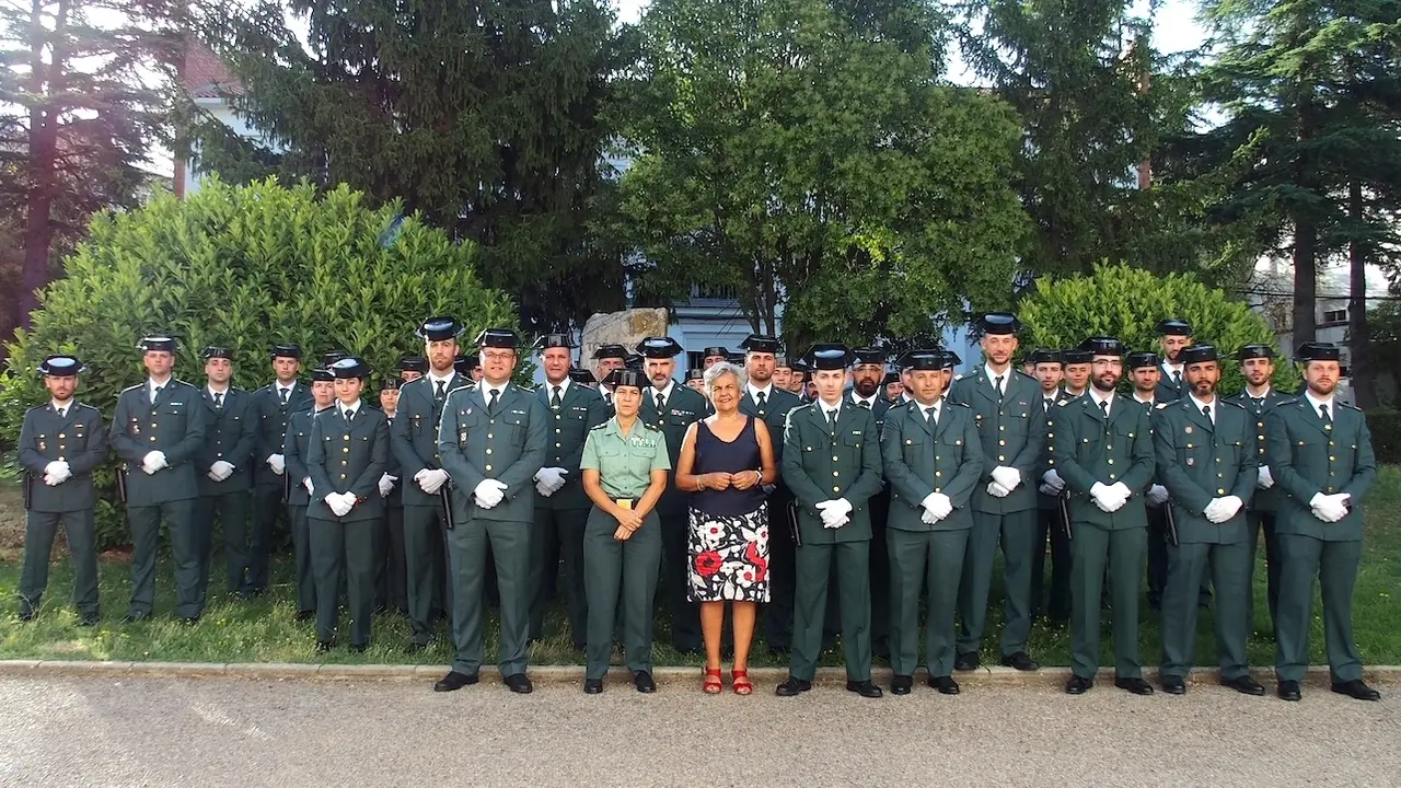 Nueva incorporación de 64 agentes de la Guardia Civil en la provincia de Cuenca