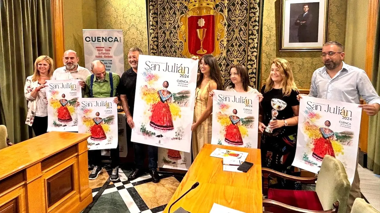 Un espectáculo con 220 drones pondrá el broche final a las fiestas de San Julián de Cuenca 2024