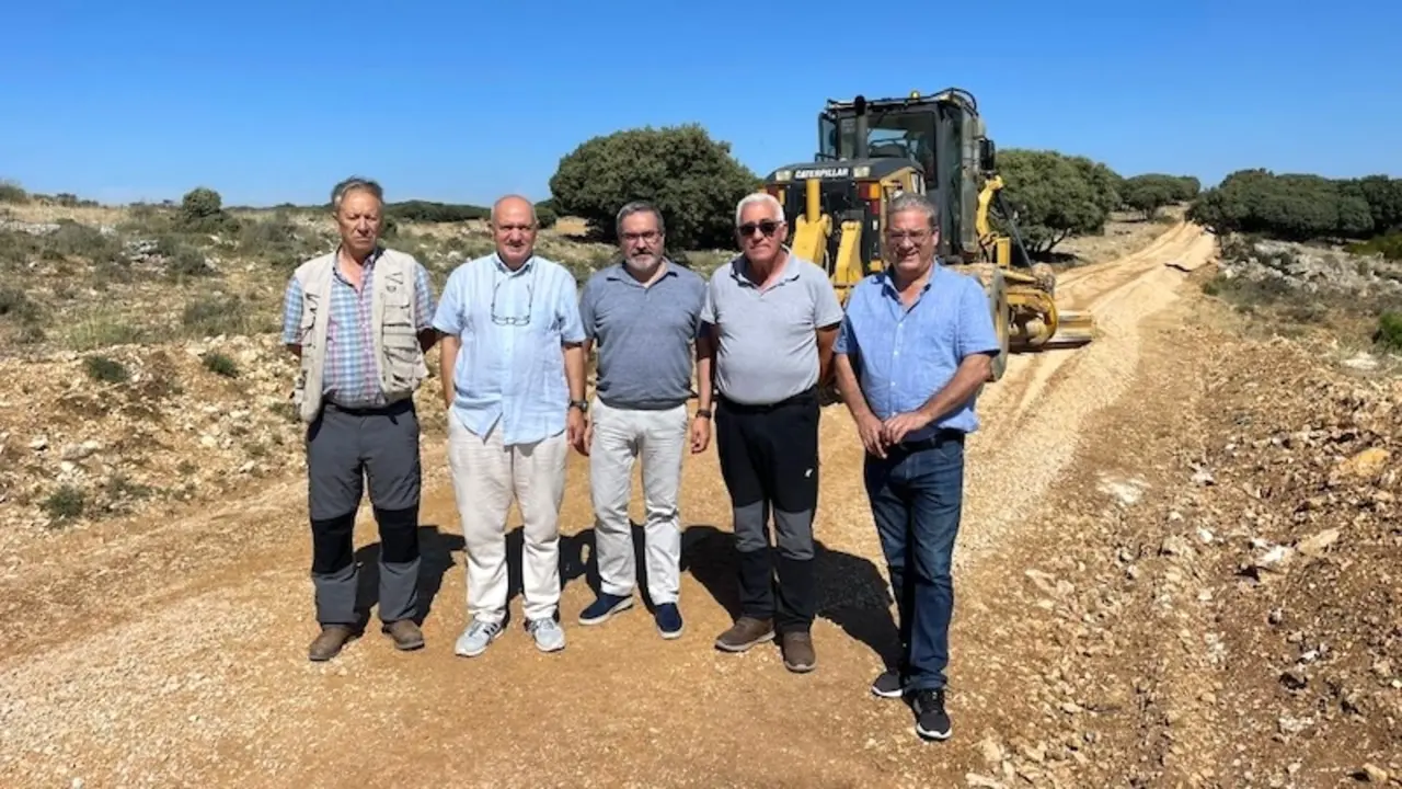 La Junta mejora seis caminos rurales tras una concentración parcelaria en Zaorejas (Guadalajara)