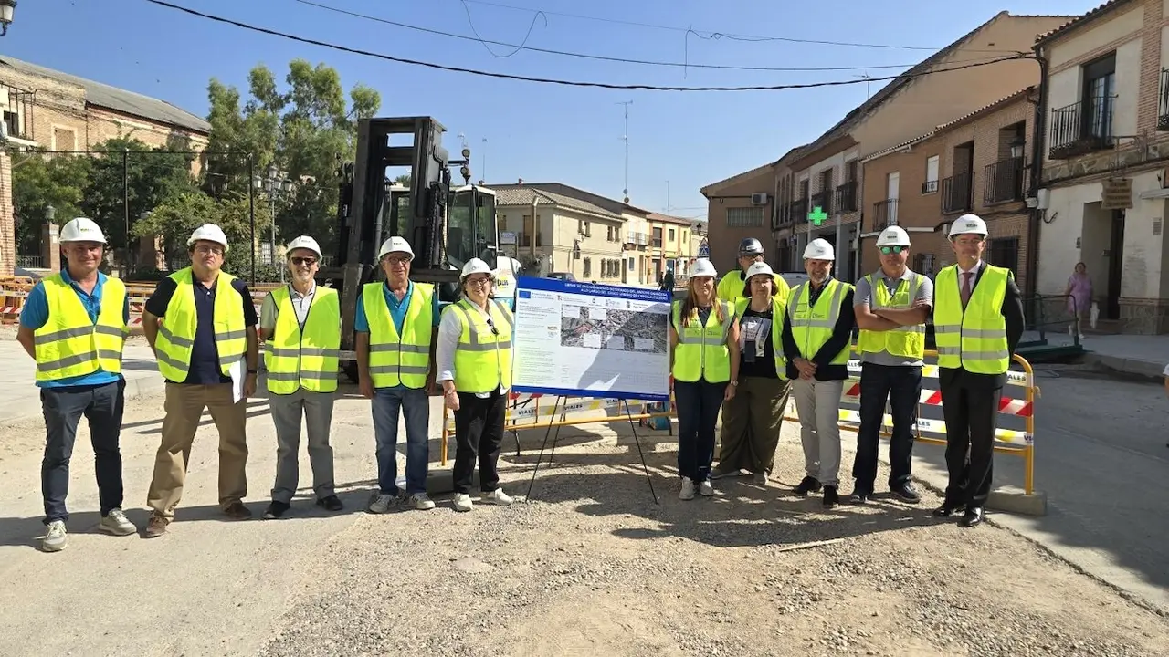 La Junta refuerza y amplía la canalización del núcleo urbano de Cebolla (Toledo) para prevenir inundaciones