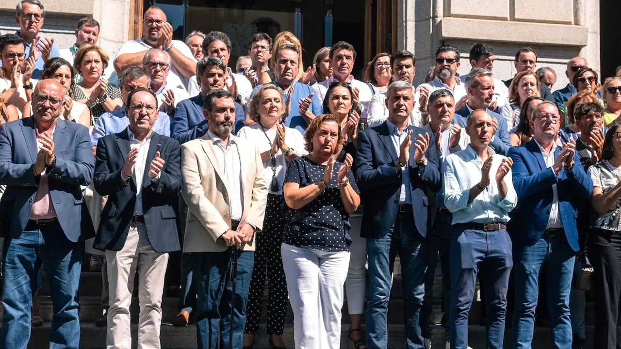Minuto de silencio este lunes en Toledo en repulsa por los dos asesinatos de menores en Mocejón y Otero que han tenido lugar este fin de semana - EP/Juan Moreno