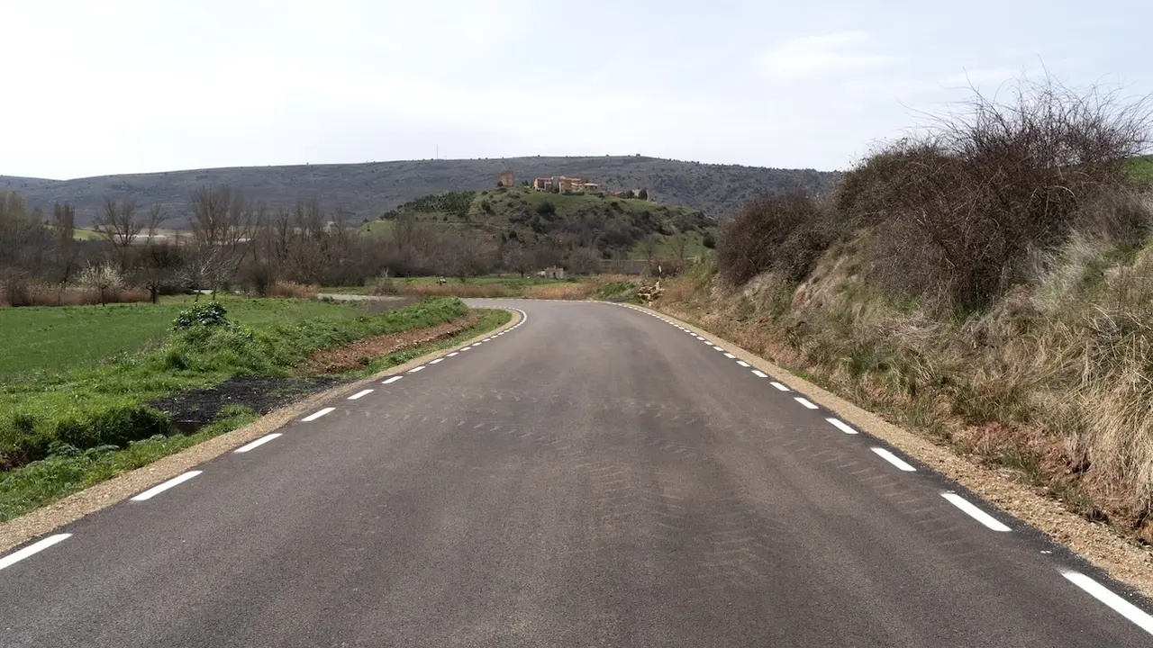 Concluyen las obras de mejora de cinco carreteras de la provincia de Guadalajara tras 2,8 millones de inversión