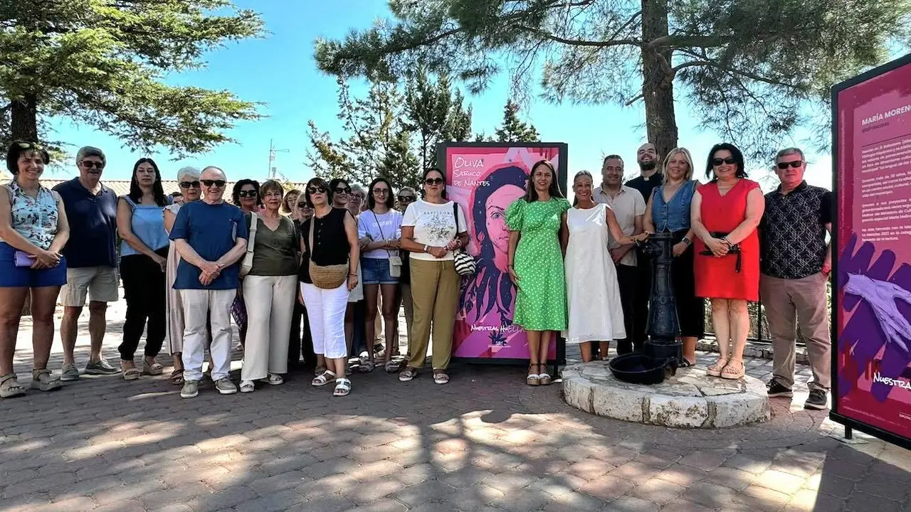 La exposición 'Nuestras huEllas' promovida por la Diputación llega a Alcaraz