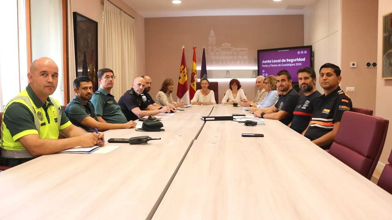 La Junta Local de Seguridad aprueba el dispositivo especial para las Ferias y Fiestas de Guadalajara
