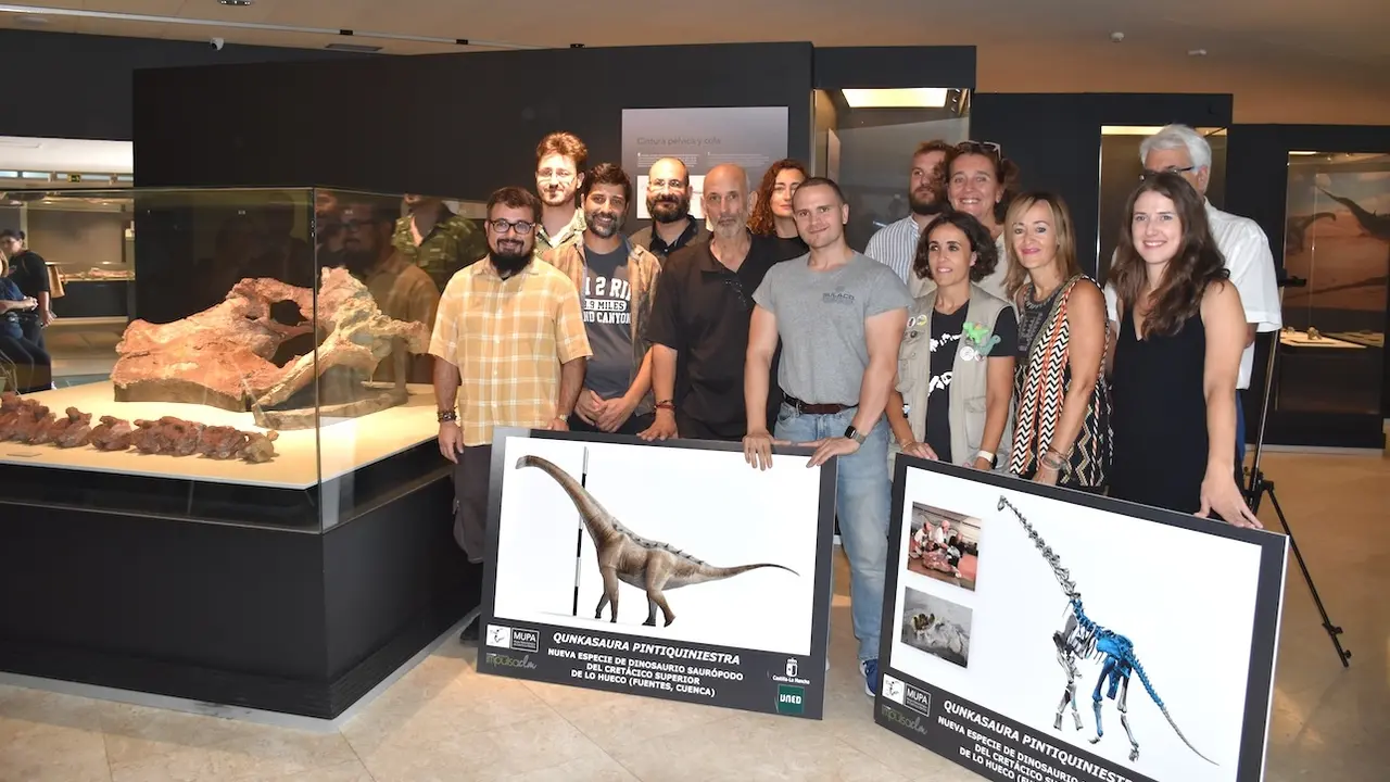 Descubren en Cuenca una nueva especie de dinosaurio gigante de hace 75 millones de años