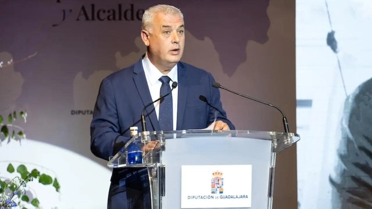 El presidente de la Diputación de Guadalajara, José Luis Vega