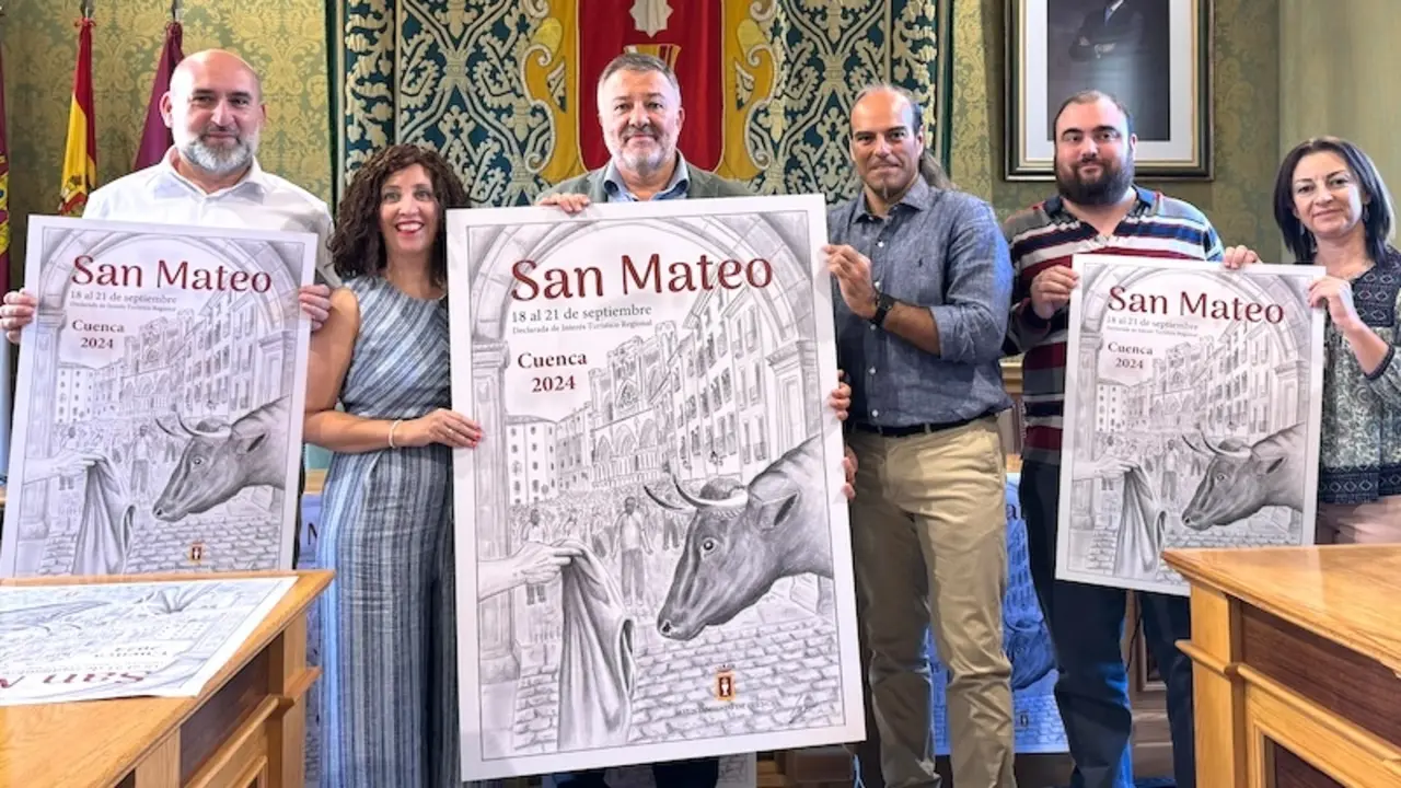 Cuatro vaquillas patrocinadas, entre las novedades de las fiestas de San Mateo 2024 de Cuenca