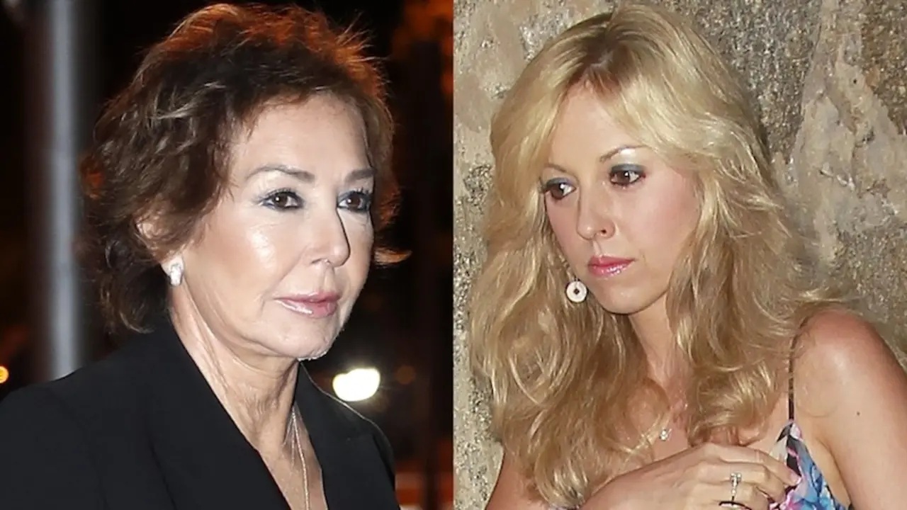 En imágenes de archivo Ana Rosa Quintana y su exnuera Ana Villarrubia