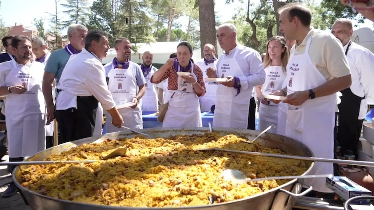 La Paella Solidaria de Guadalajara reparte más de 6.000 raciones a beneficio de Accem
