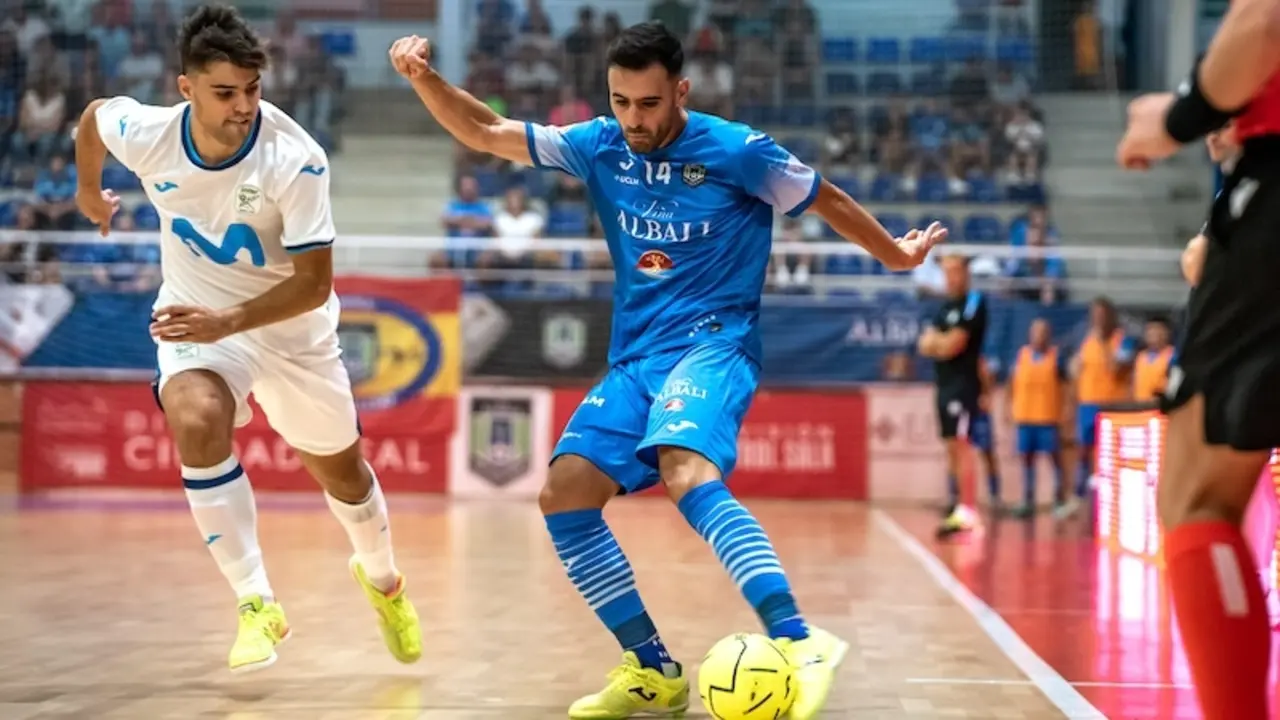 El Valdepeñas y el Movistar empatan en un buen ensayo de pretemporada (2-2)