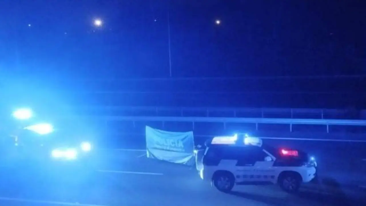 accidente de tráfico, atropello, atropellado, motorista, arrollado, peatón, cadáver,