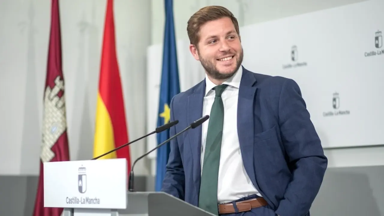 El consejero de Fomento de Castilla-La Mancha, Nacho Hernando, ha informado en rueda de prensa de asuntos de su departamento abordados en el Consejo de Gobierno