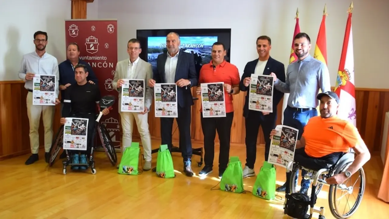 Tarancón (Cuenca) acoge del 20 al 22 el III Open Nacional de Pádel en Silla de Ruedas