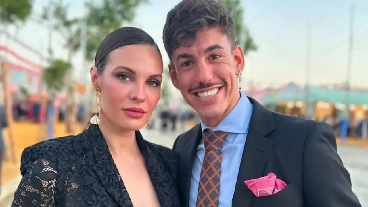 En la imagen de archivo Jessica Bueno junto a su pareja Luitingo