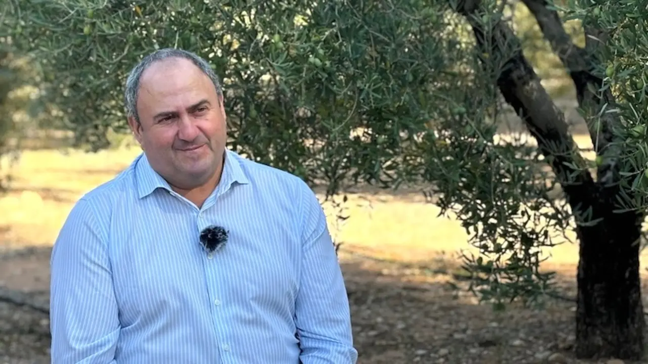 El consejero de Agricultura, Ganadería y Desarrollo Rural del Gobierno de Castilla-La Mancha, Julián Martínez Lizán, en un momento de la entrevista con Europa Press