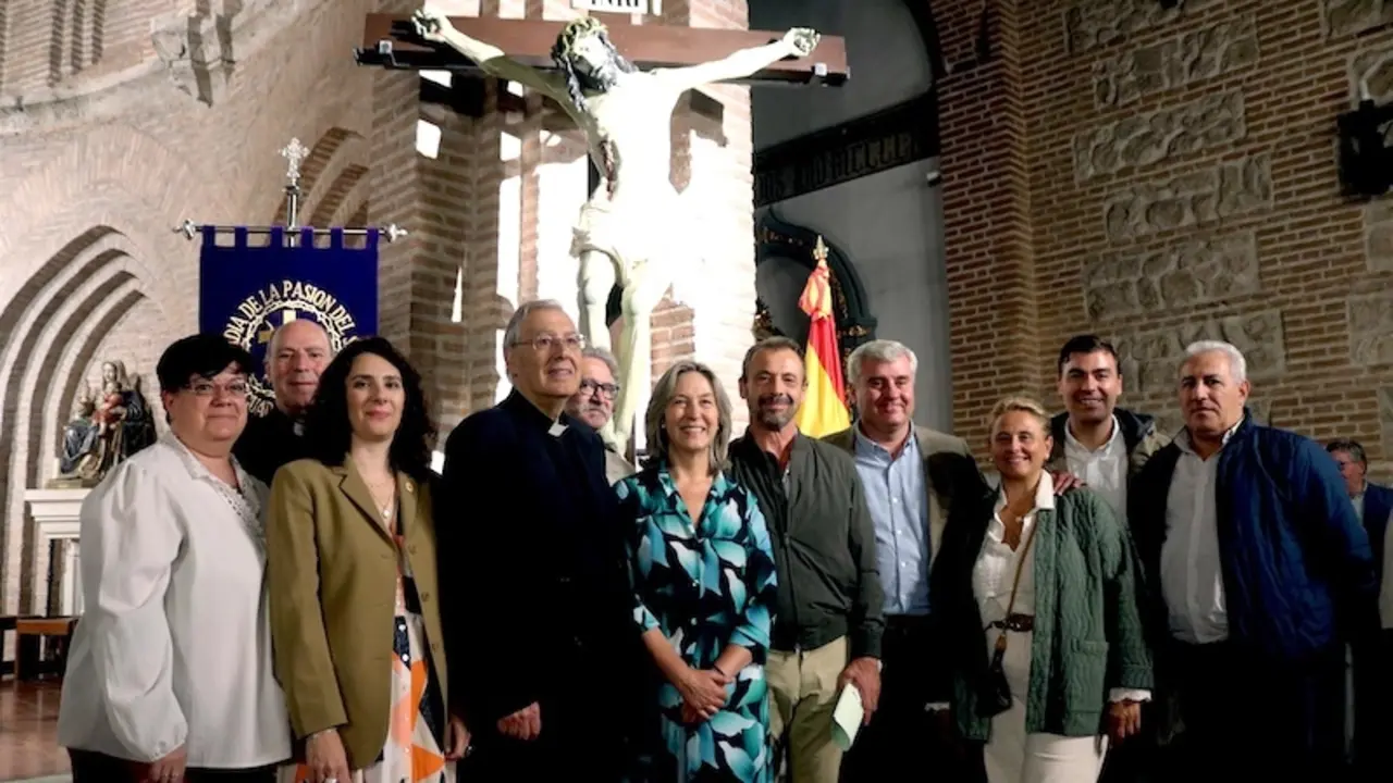 Guadalajara recupera la talla del siglo XVII del Cristo de la Expiración de la Capilla del cementerio