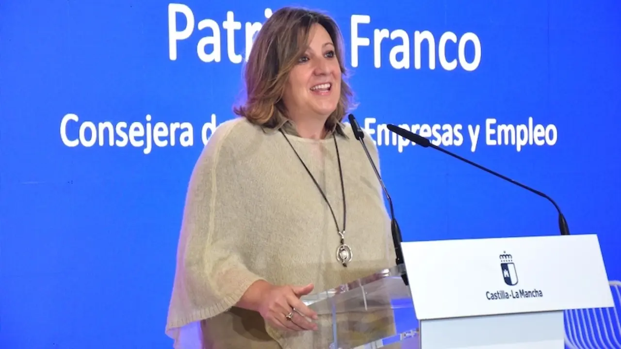 La consejera de Economía, Empresas y Empleo de Castilla-La Mancha, Patricia Franco, ha inaugurado el III Foro Regional de Emprendimiento celebrado en Albacete