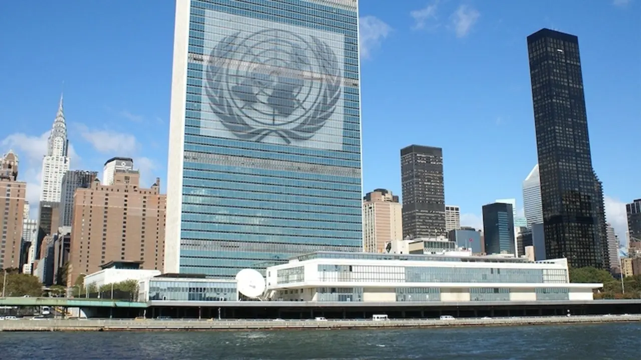 En la imagen de archivo la sede la Organización de las Naciones Unidas (ONU)