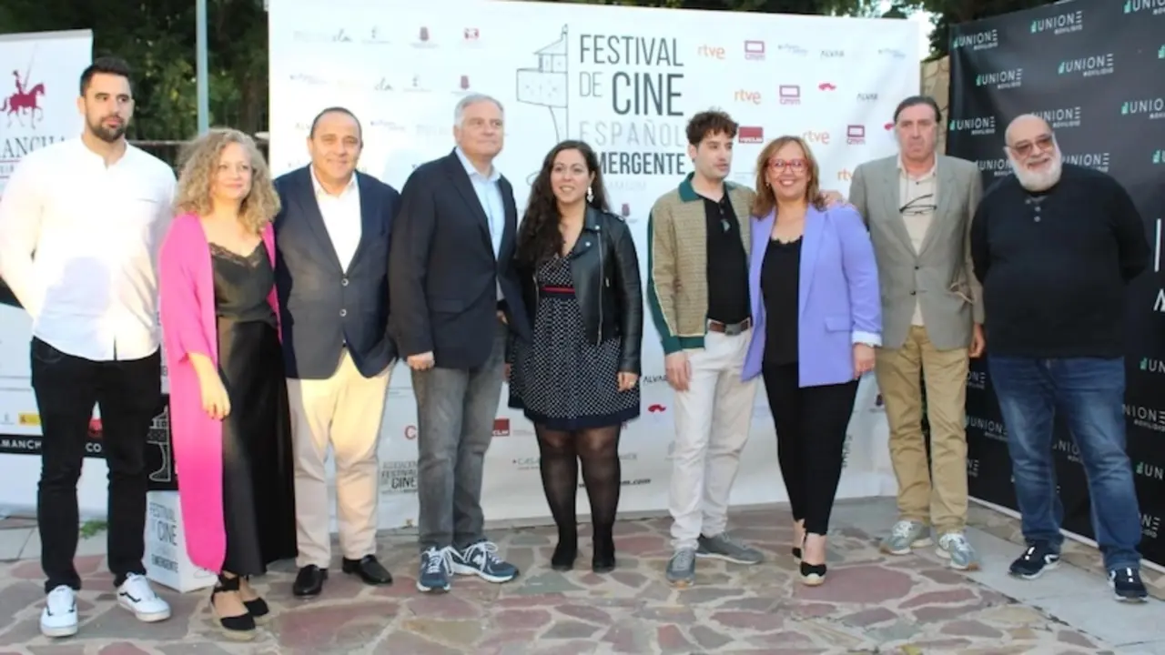 La viceconsejera de Cultura y Deportes, Carmen Teresa Olmedo, en la inauguración del Festival de Cine Español Emergente (FECICAM)