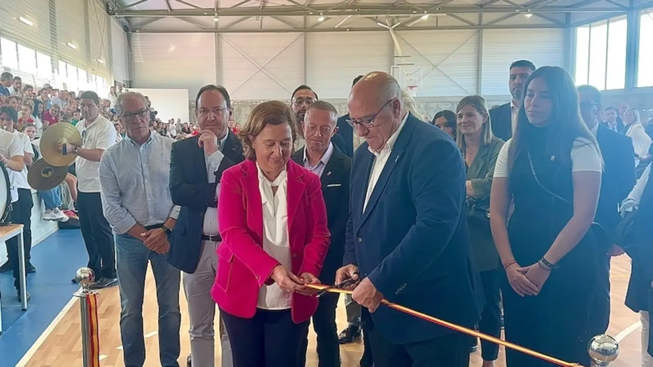 Quismondo estrena pabellón municipal polideportivo cubierto con el apoyo de la Diputación de Toledo