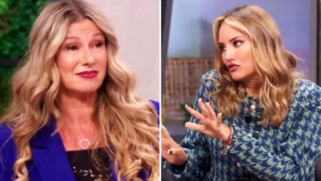 En el fotomontaje Anne Igartiburu y Alba Carrillo este sábado en el programa 'D Corazón'