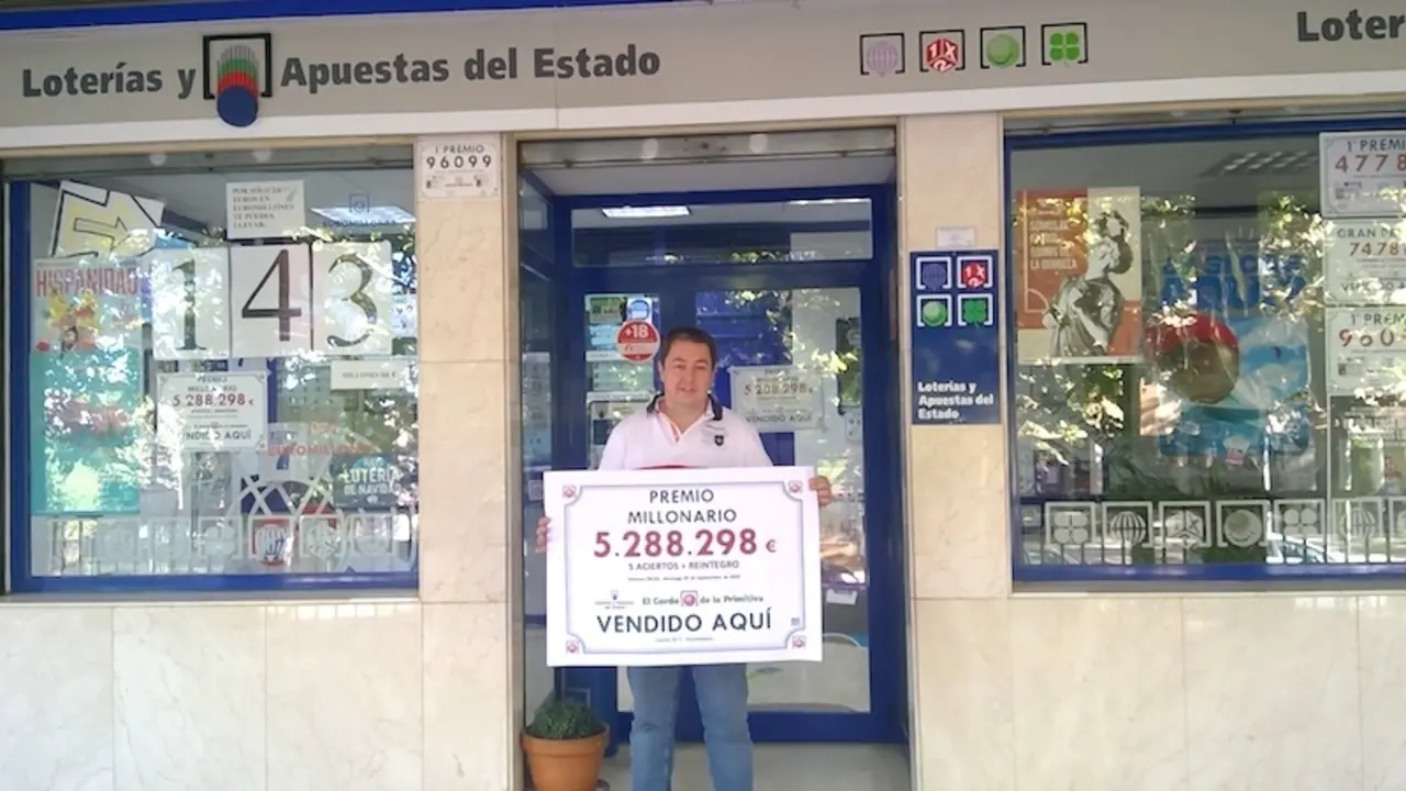 Un acertante de 'El Gordo de la Primitiva' gana 5,2 millones en Guadalajara