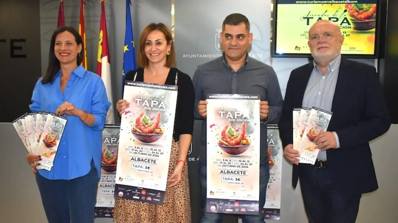 Las Jornadas de la Tapa de Albacete llegarán a un centenar de establecimientos