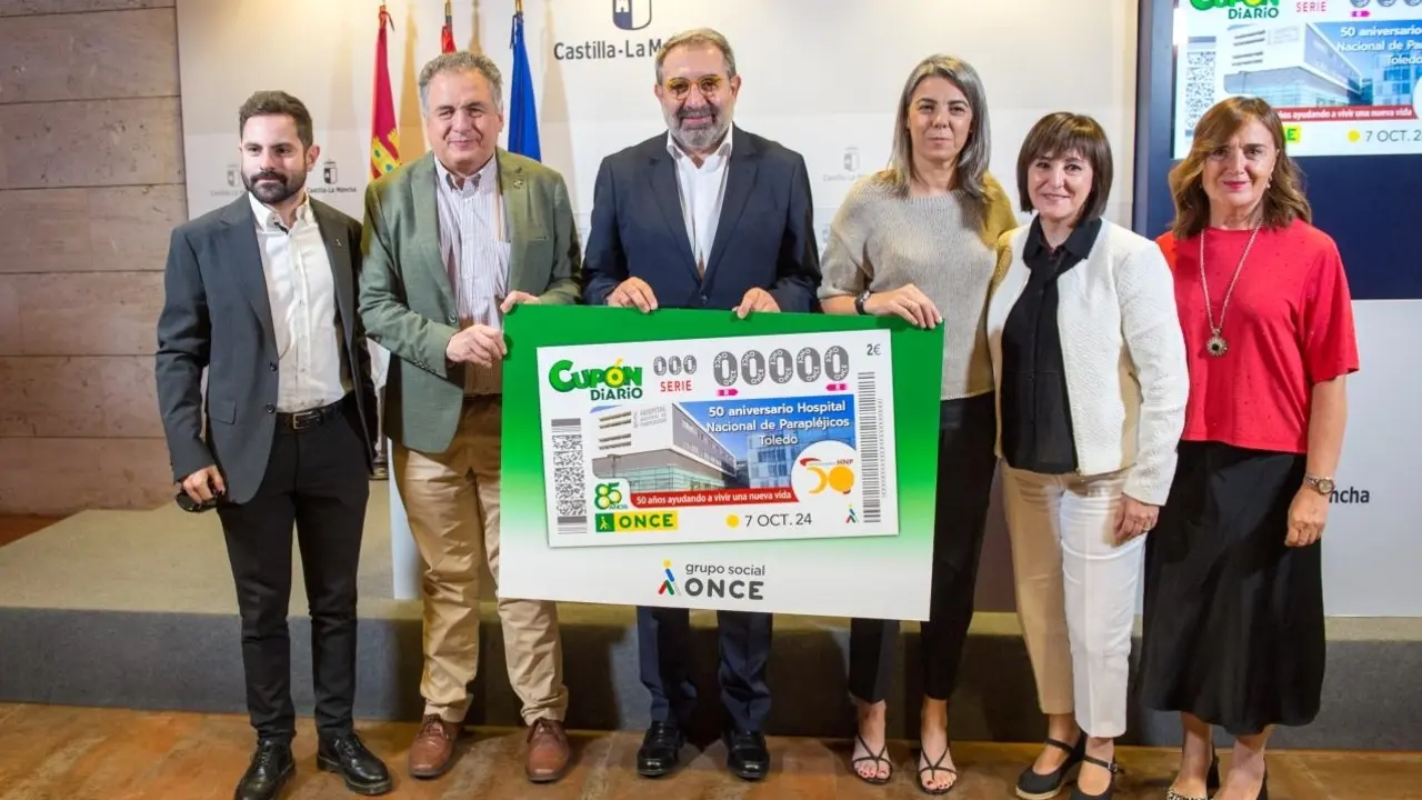 La ONCE dedica su cupón del día 7 de octubre al 50 aniversario del Hospital de Parapléjicos