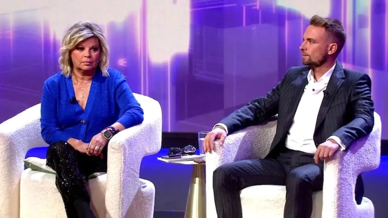 En la imagen Terelu Campos y José María Almoguera en el programa de Telecinco 'De Viernes'
